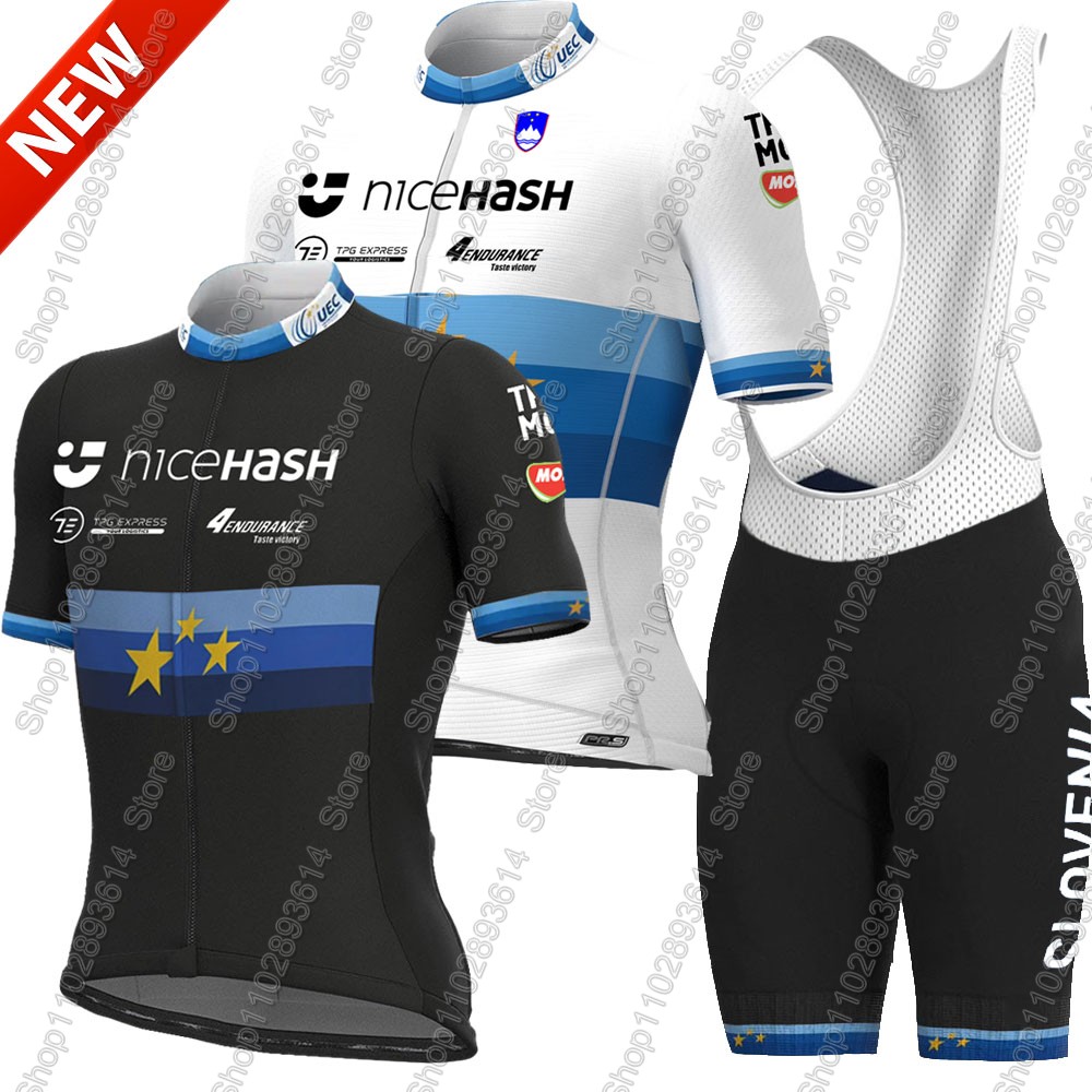 Cycling Commuter Clothing - Słowenia 2026 Zestaw strojów kolarskich reprezentacji