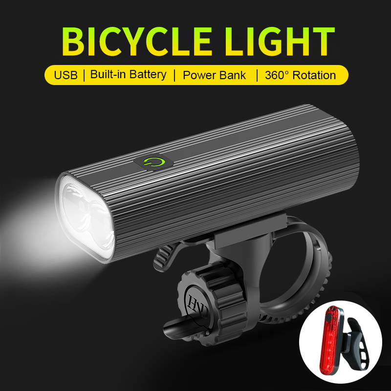 Commuting With Road Bike - Akumulatorowa, super jasna lampka rowerowa LED,