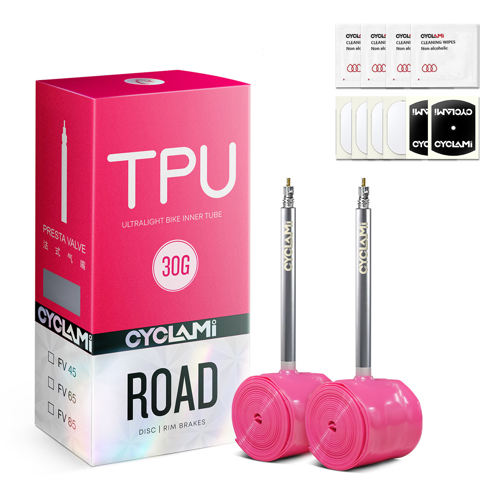 2 szt. CYCLAMI Dętka rowerowa  – Inner Tube 700C recenzja i cena