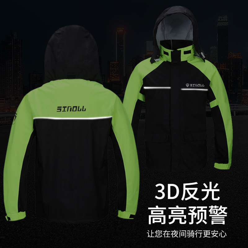 Męski wodoodporny kombinezon r – Cycling Commuter Rain Jacket recenzja i cena
