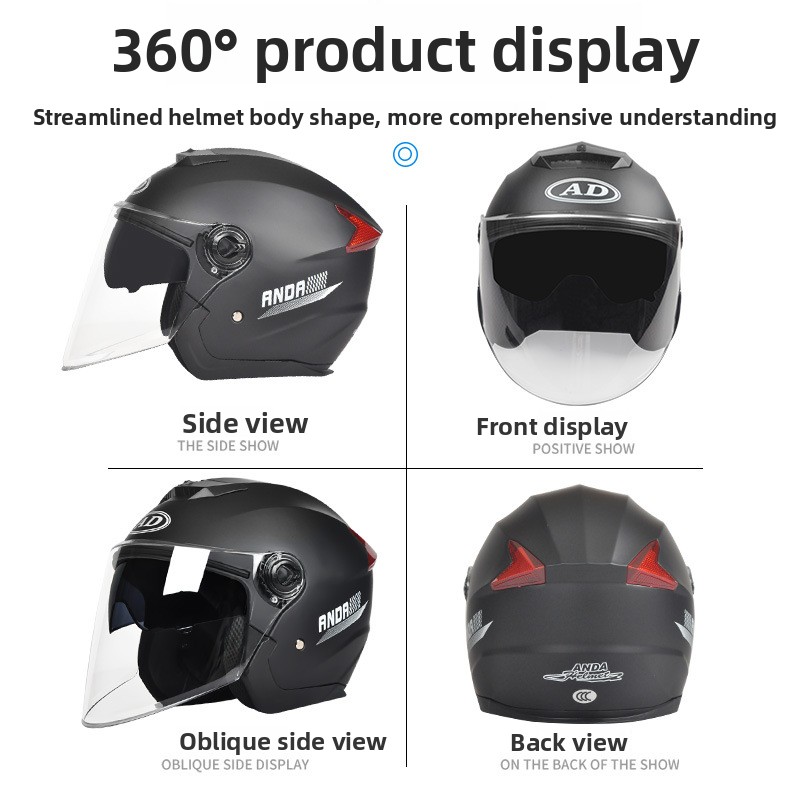 Kask motocyklowy dla dorosłych – Commuting With Road Bike recenzja i cena